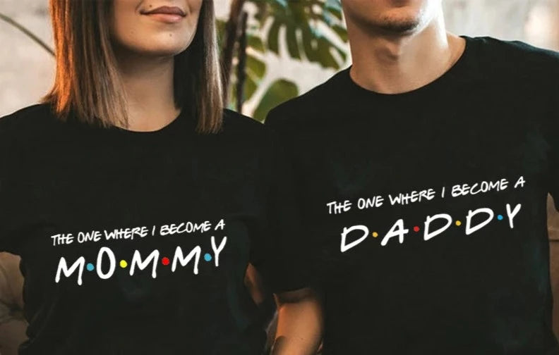 'The One Where We Become Parents' Pyjama Tshirts