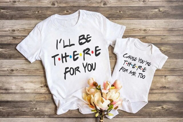 'I'll Be There For You...' Pyjama T-shirt & Romper