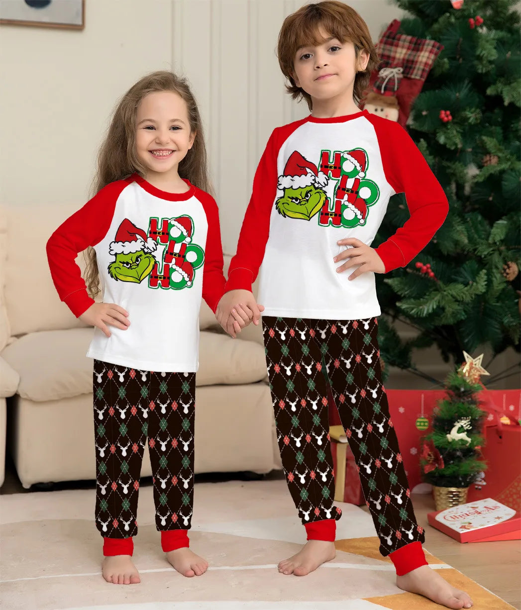 Grinch Matching Christmas Pyjamas