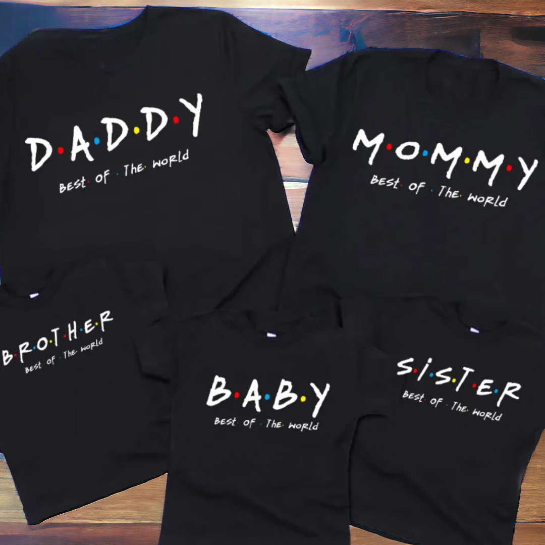 F.R.I.E.N.D.S Family Pyjama Tshirts