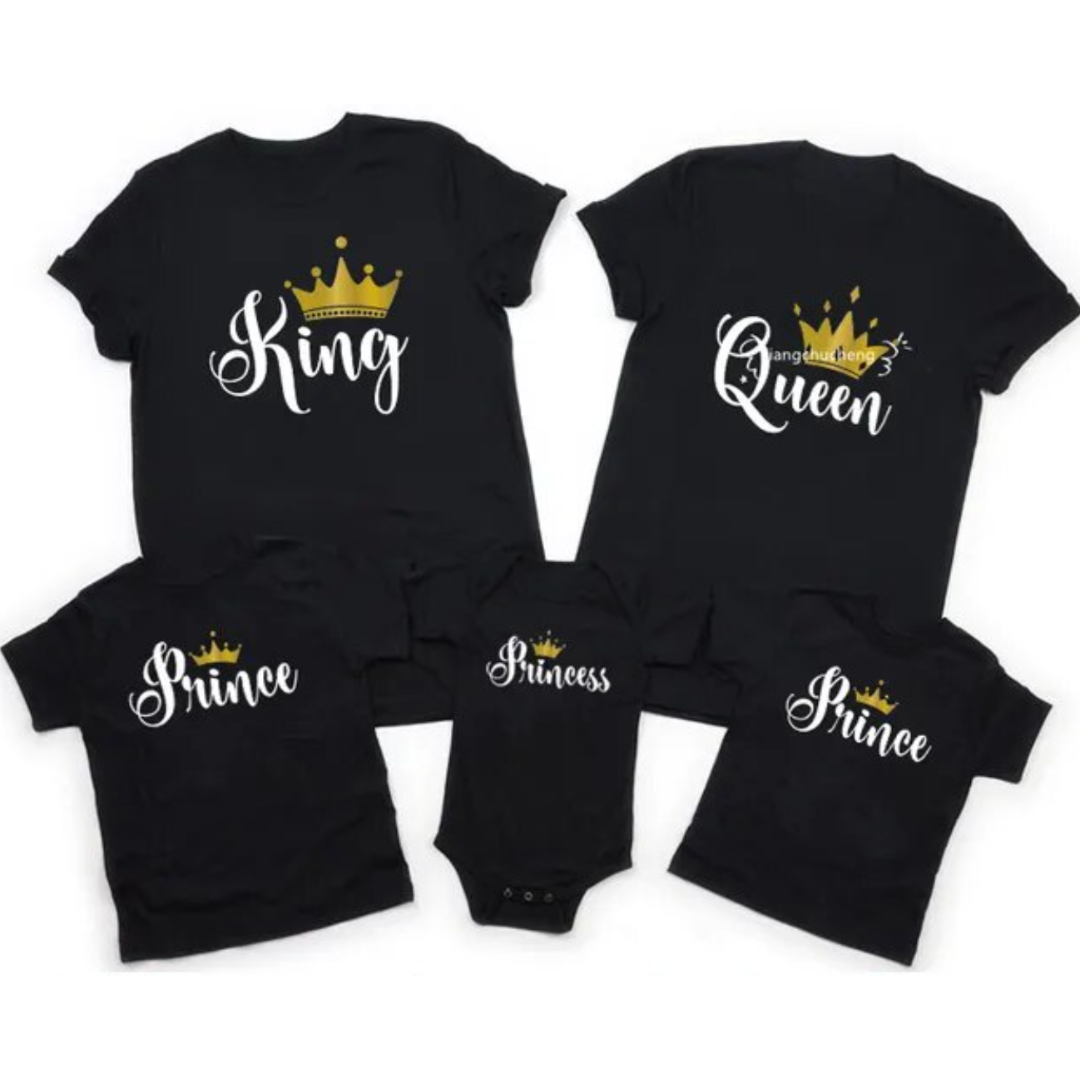 'Royalty' Family Pyjama Tshirts